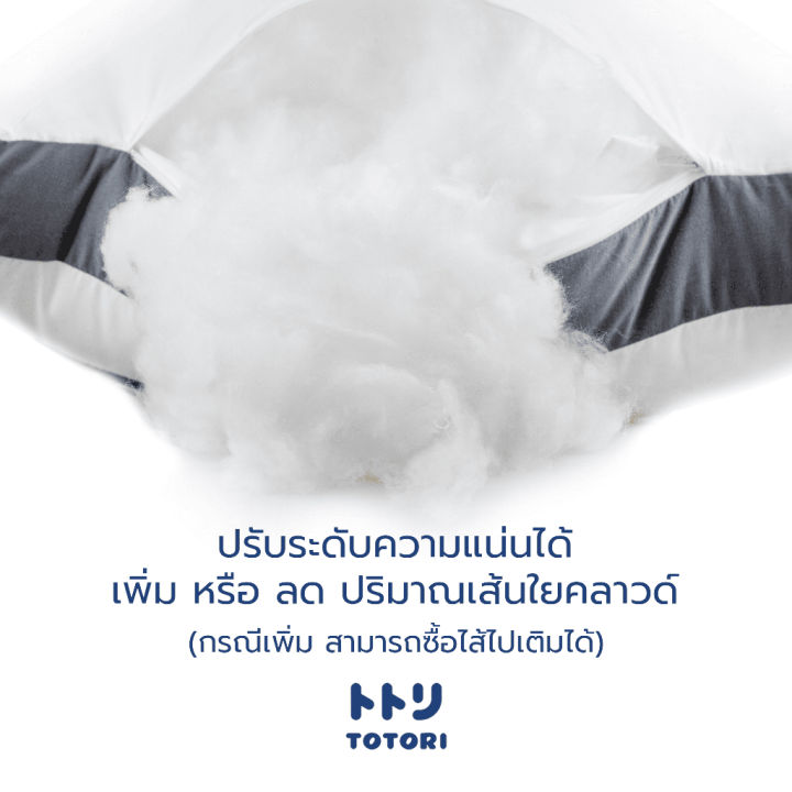 TOTORI ไส้หมอนบอดี้ 1000g รุ่น คลาวด์ (Cloud Model)